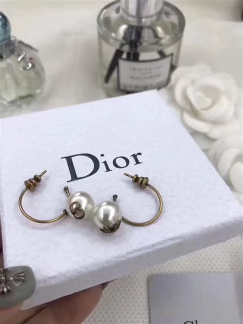 dior earrings little bee|dior pearl earrings.